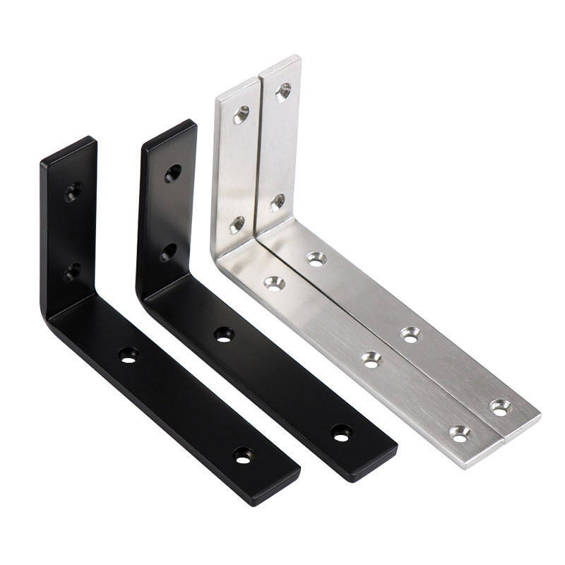 Furniture L-shaped metal bracket
