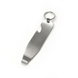 Stainless steel bottle opener