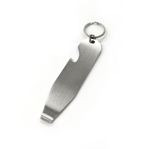 Stainless steel bottle opener