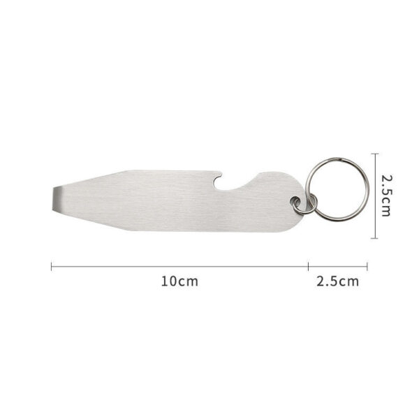 Stainless steel bottle opener - Image 4
