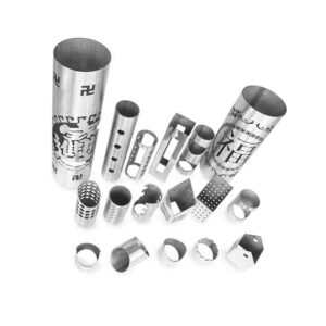 Laser cutting of metal tubes